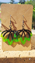 Boucles d'oreilles fleurs de lotus